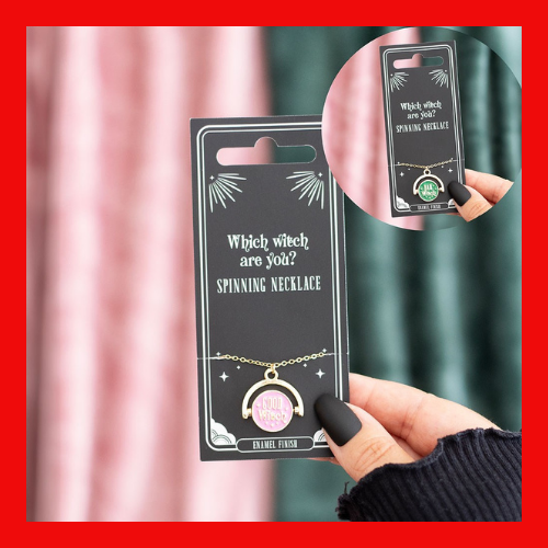 Which Witch Are You? Spinning Necklace