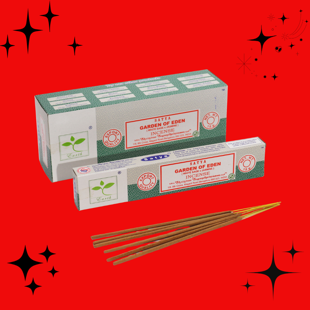 Satya Incense - Garden of Eden (White Sage & Jasmine)