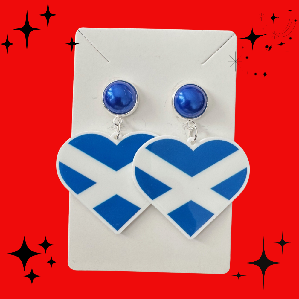 Saltire Earrings