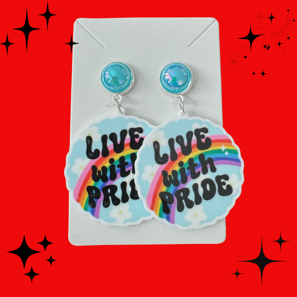 Live with Pride Earrings