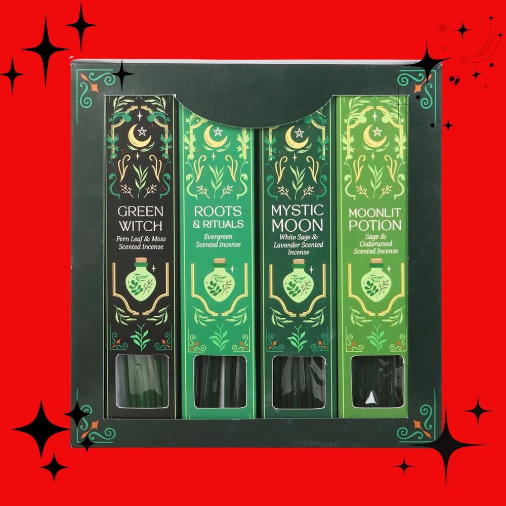 Green Witch Incense Stick Gift Set