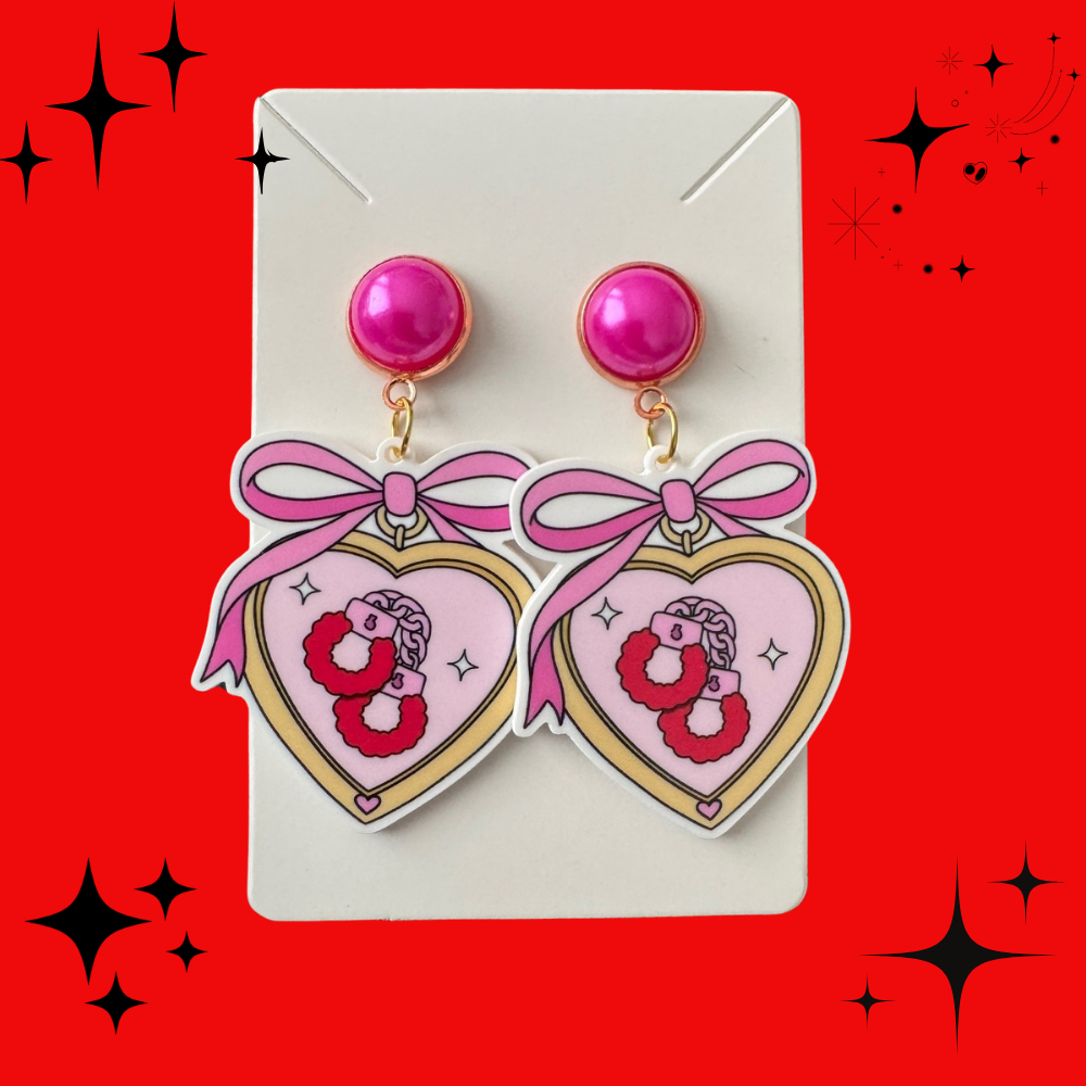 Smut Heart Earrings