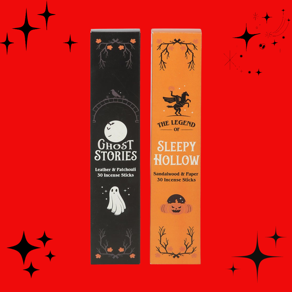 Set of 2 Haunted Library Incense Stick Packs