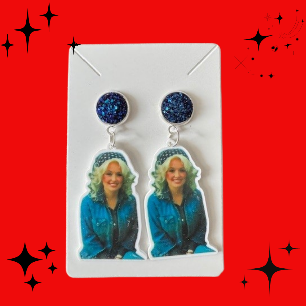 Dolly Parton Earrings