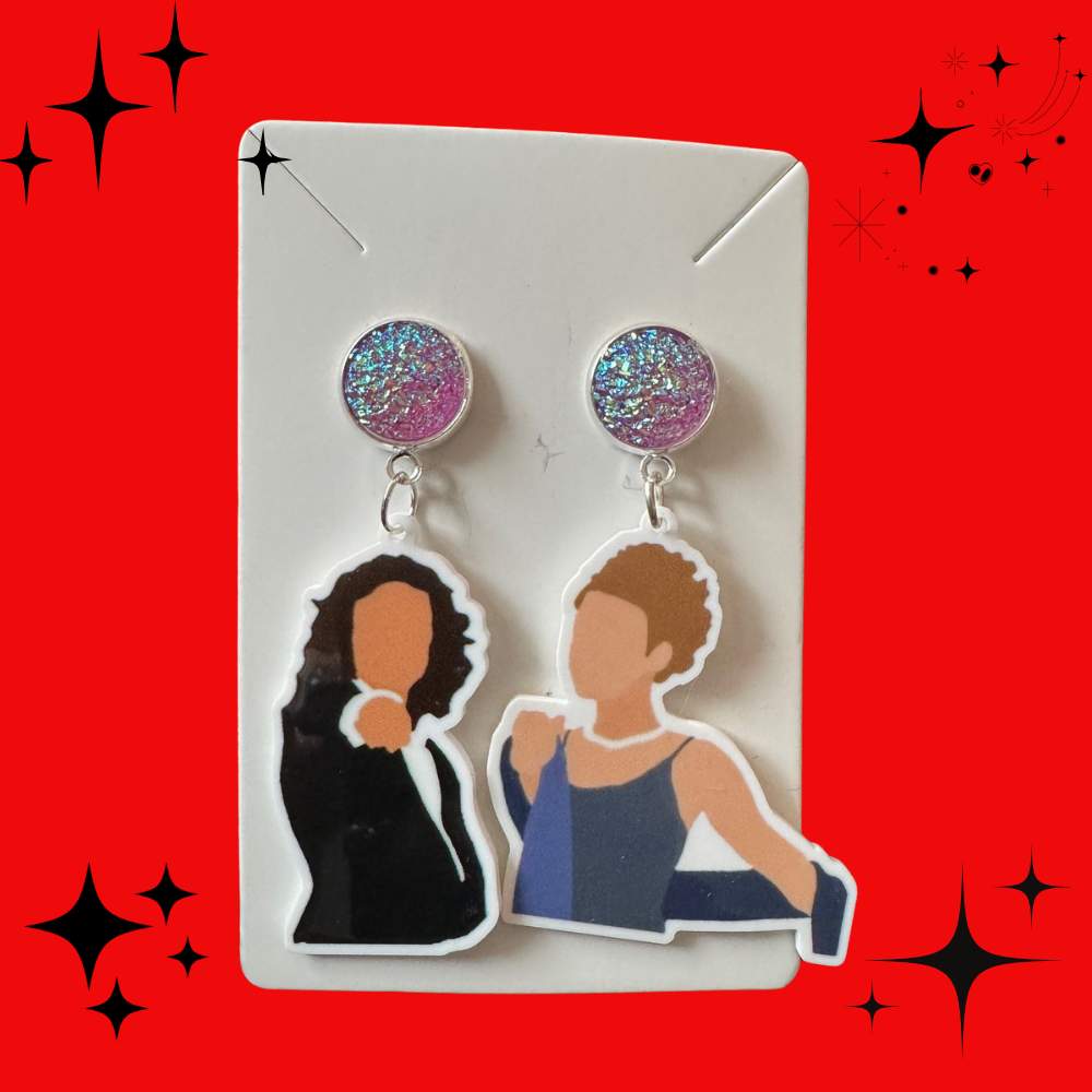 Kat and Patrick 10 Things I Hate About You Earrings