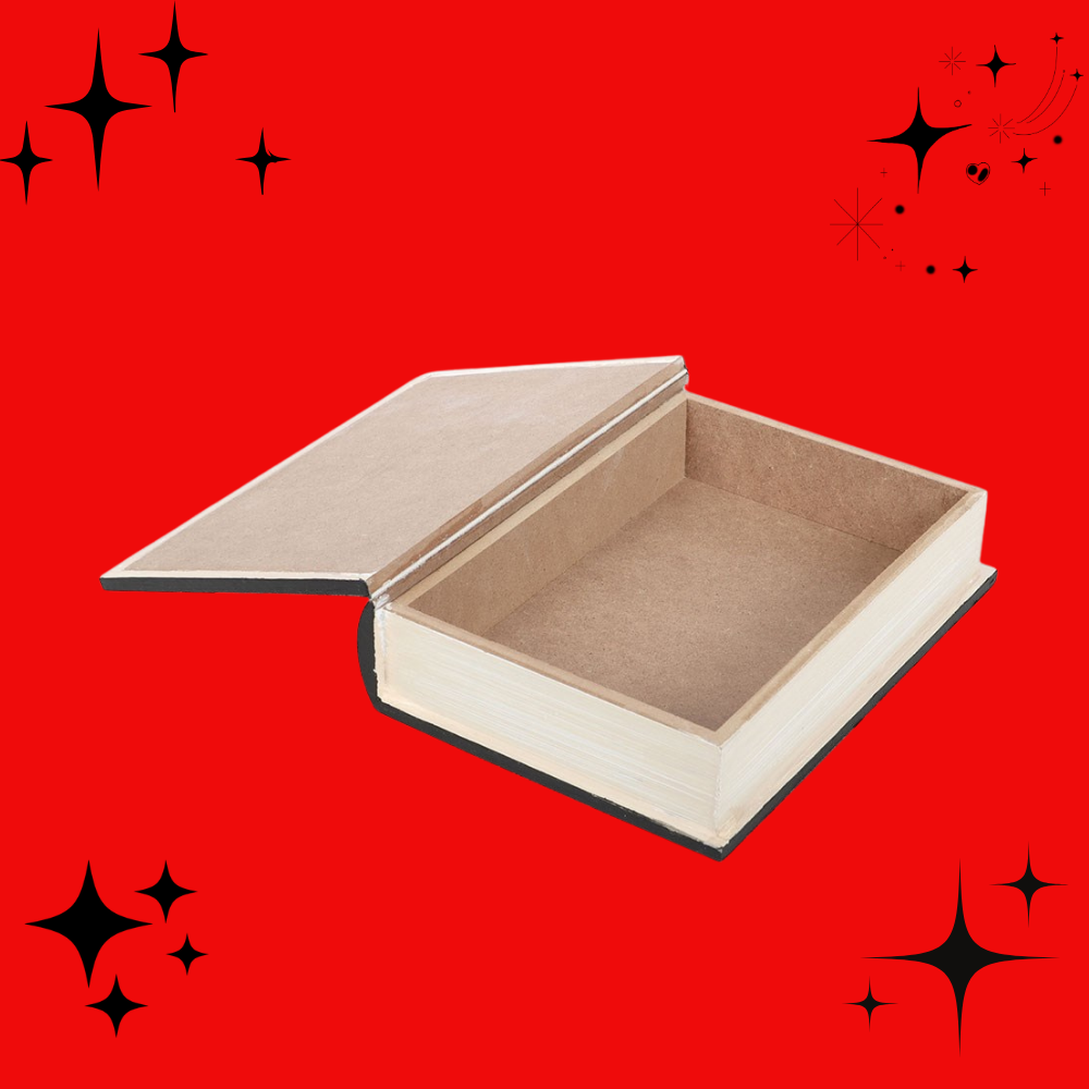 Roll the Dice, Take a Chance Book Shaped Storage Box