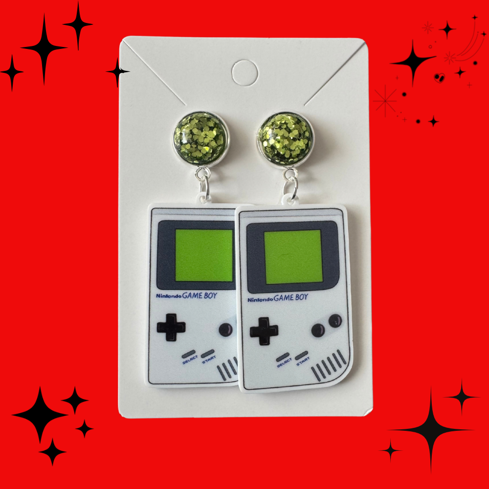 Game Boy Earrings