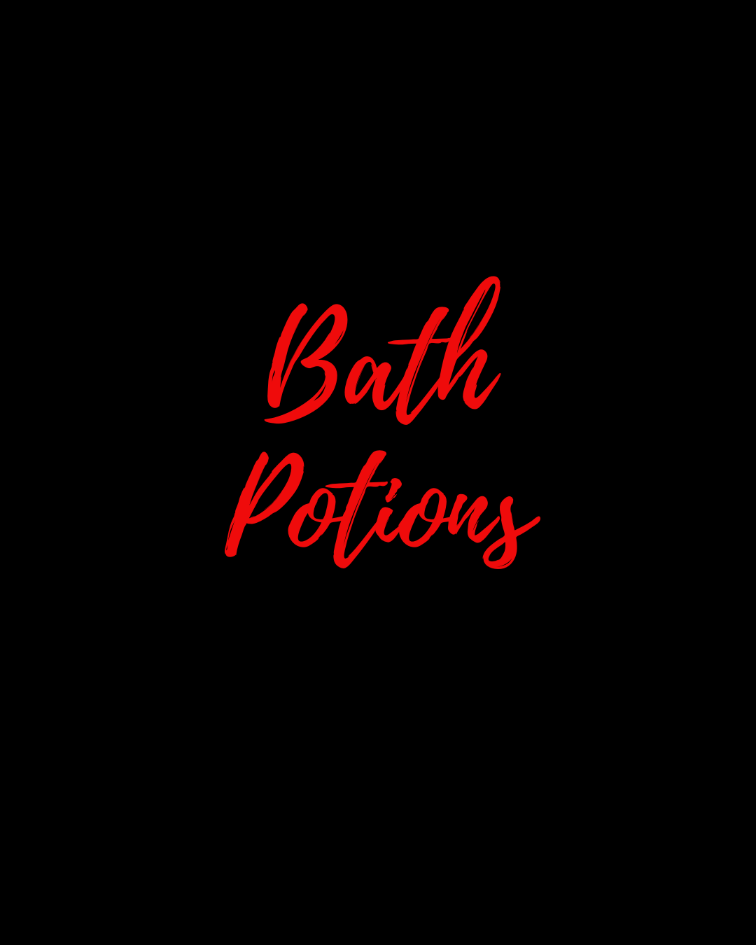 Bath Potions
