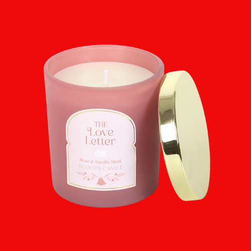 The Love Letter Rose & Vanilla Musk Candle