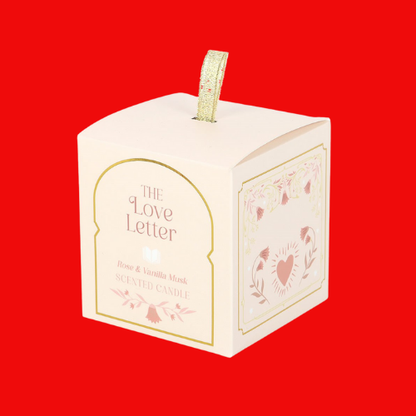 The Love Letter Rose & Vanilla Musk Candle