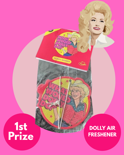 TRIBUTE TO DOLLY - Charity Raffle in Aid of Books For Bairns