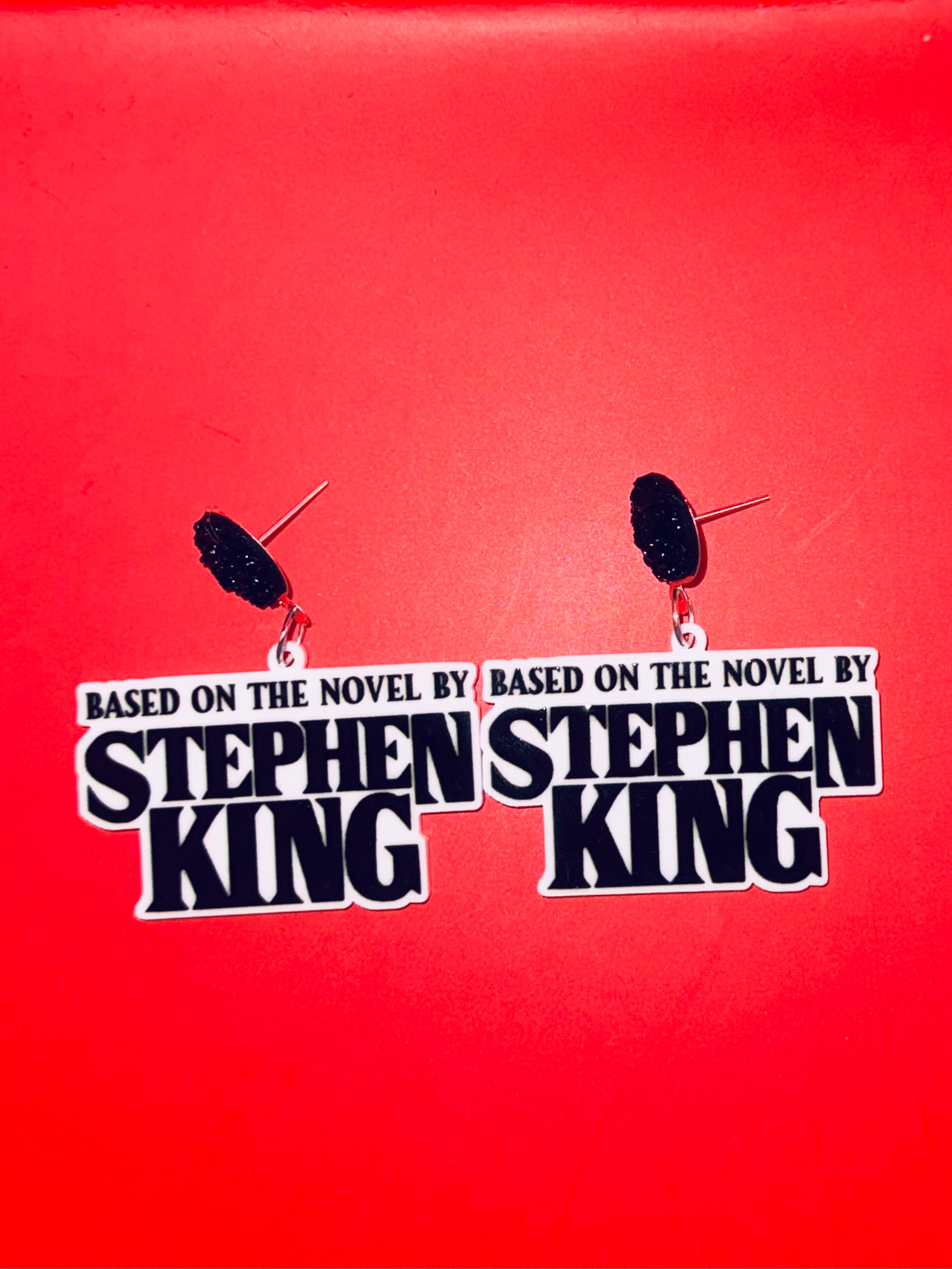 Stephen King Earrings