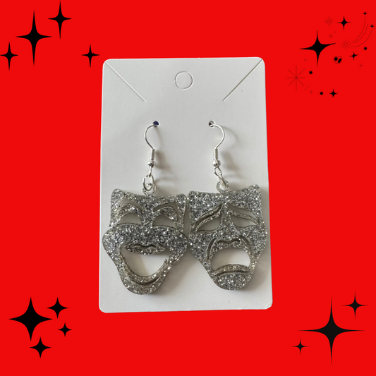 Comedy and Drama Earrings