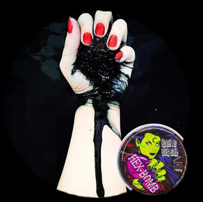 Black As Your Soul Bath Bomb