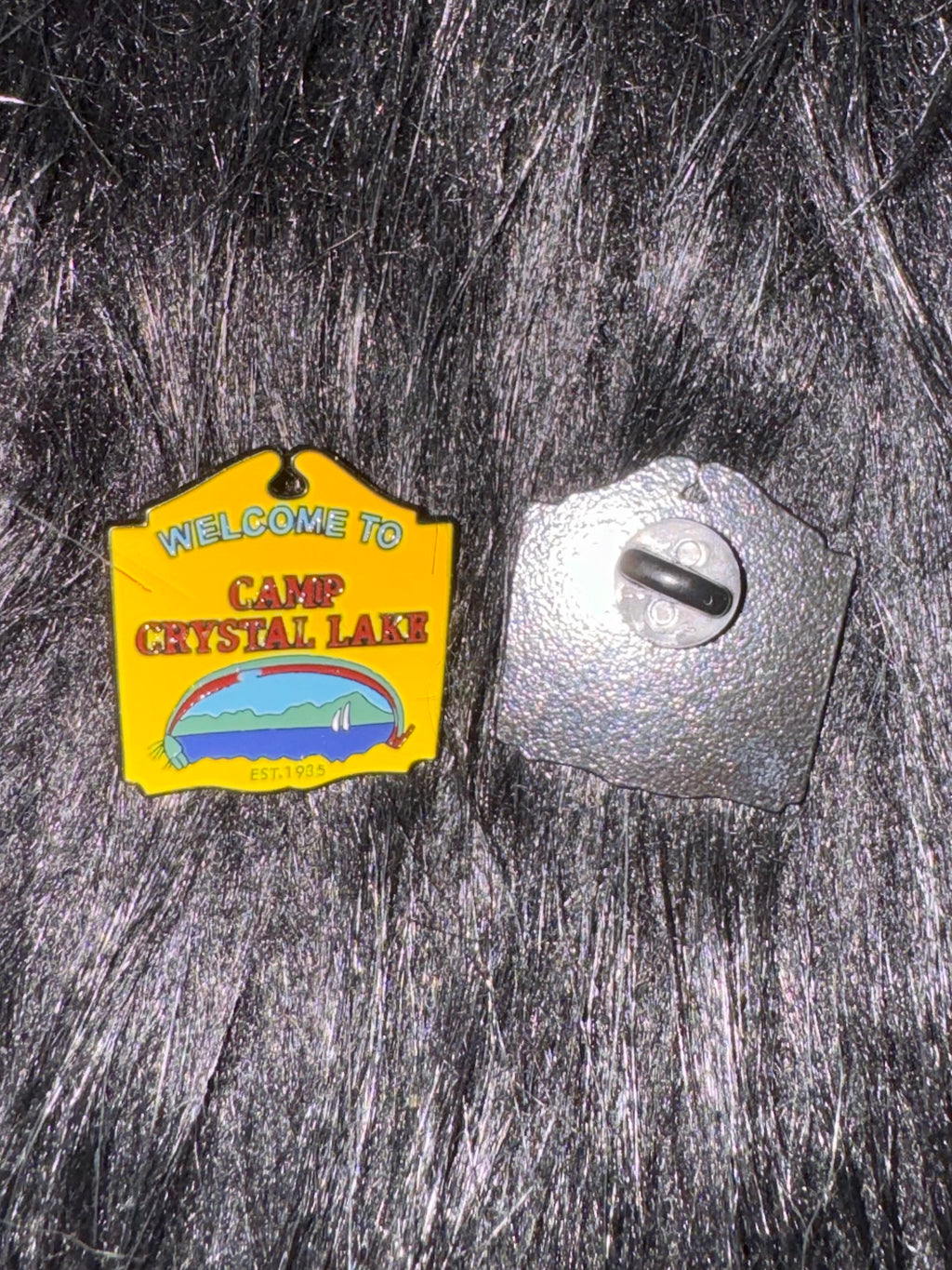 Camp Crystal Lake Pin