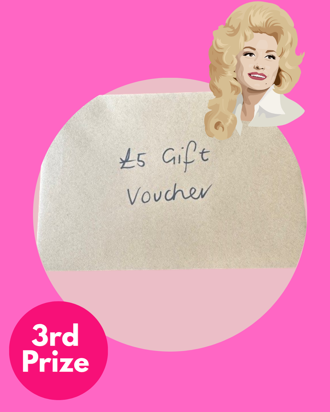TRIBUTE TO DOLLY - Charity Raffle in Aid of Books For Bairns