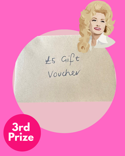 TRIBUTE TO DOLLY - Charity Raffle in Aid of Books For Bairns