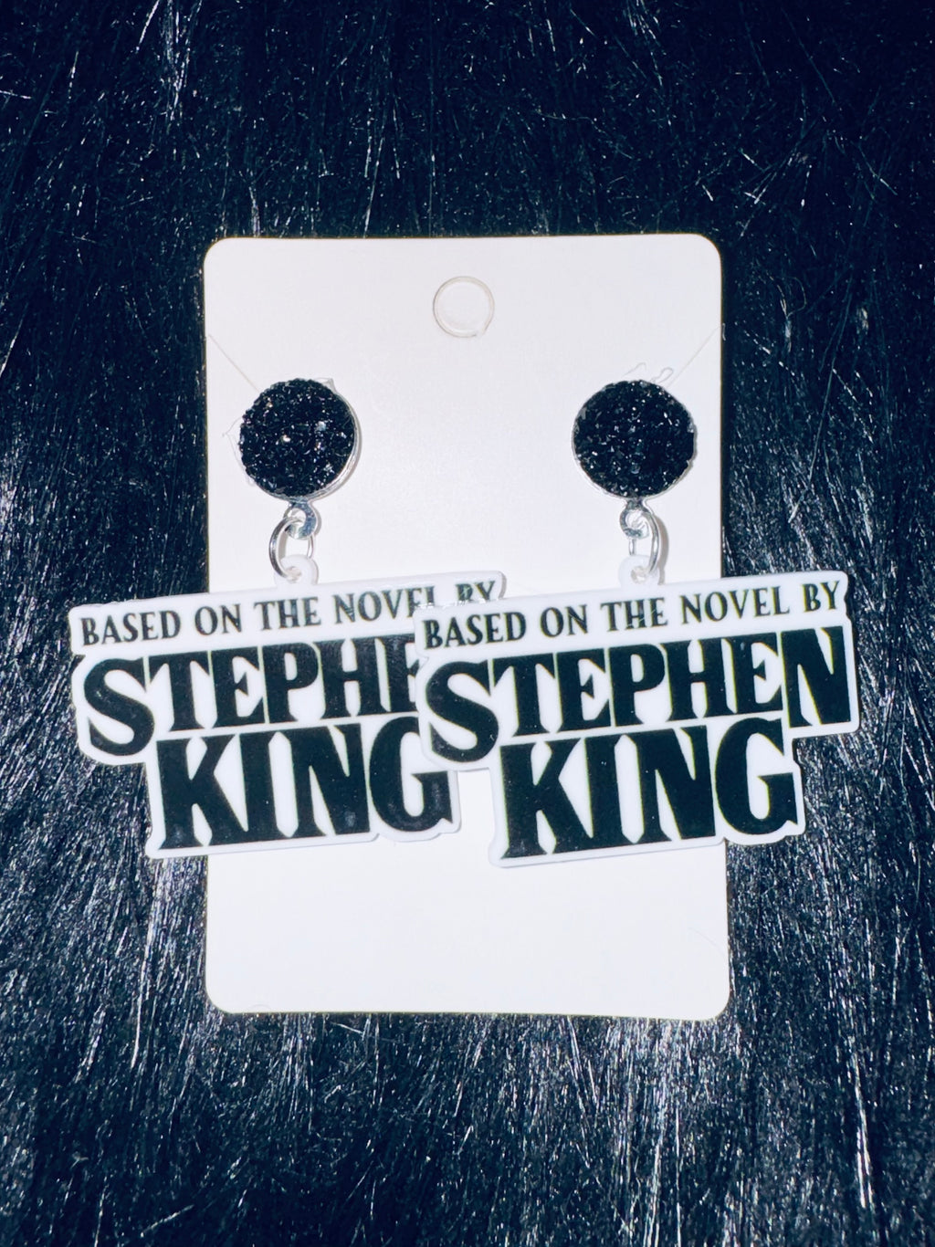Stephen King Earrings
