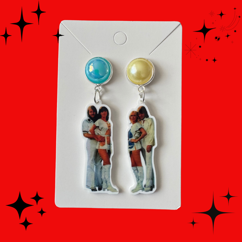 "GOLD" earrings