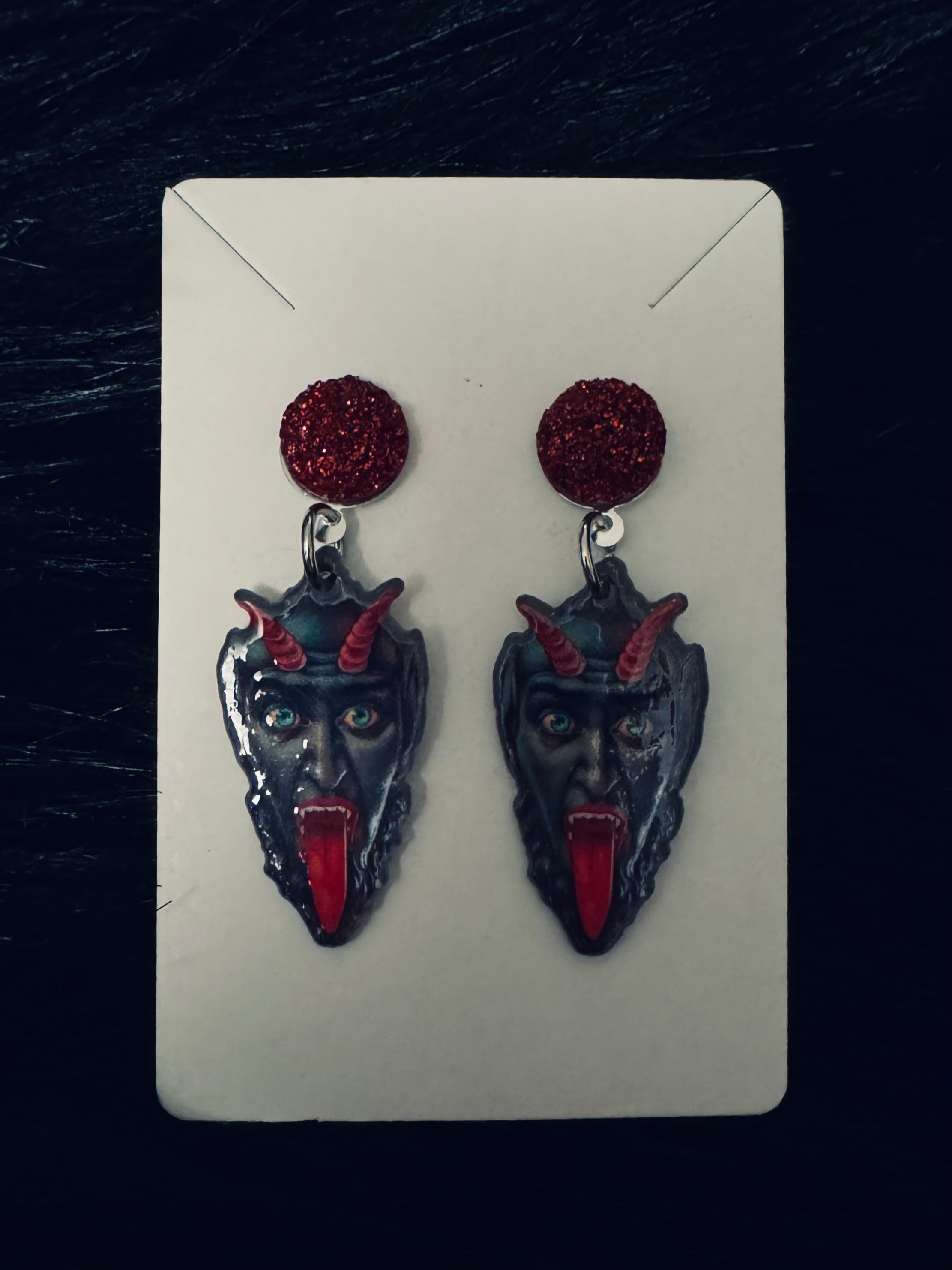 Krampus Earrings