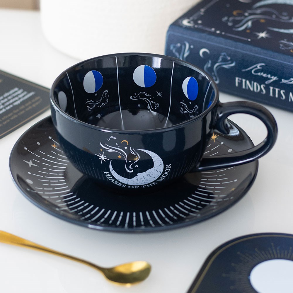 Blue Moon Phase Teacup