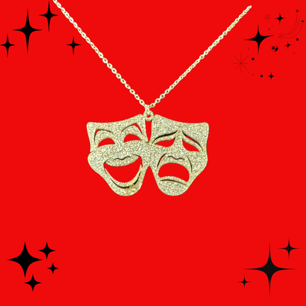 Comedy and Drama Necklace