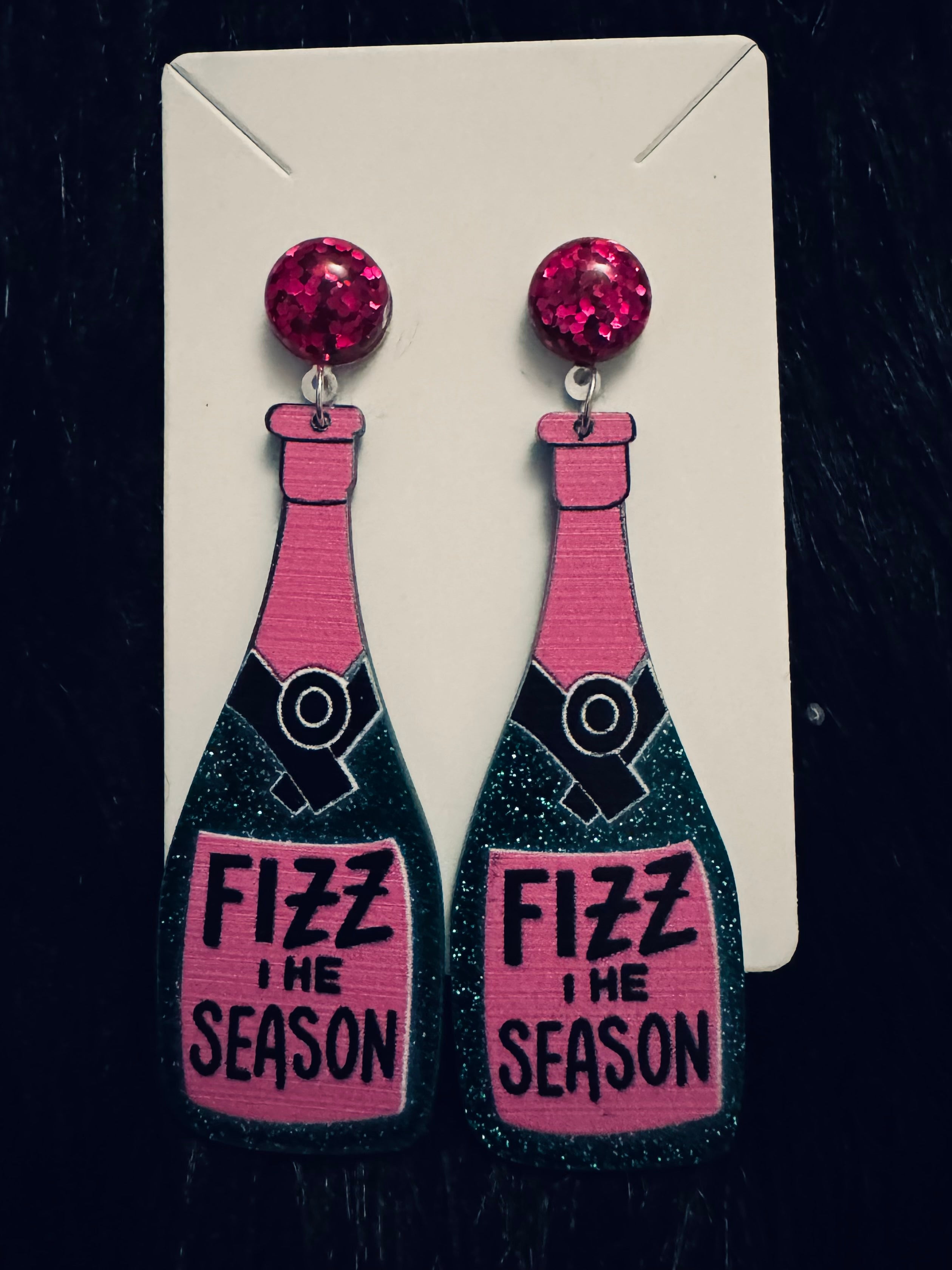 Fizz the Season Earrings