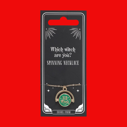 Which Witch Are You? Spinning Necklace