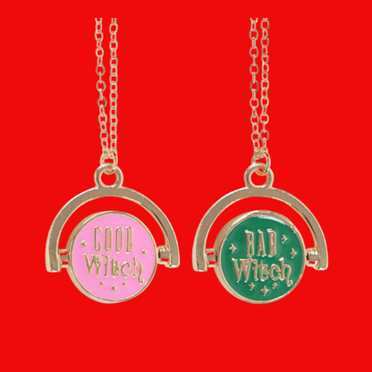 Which Witch Are You? Spinning Necklace