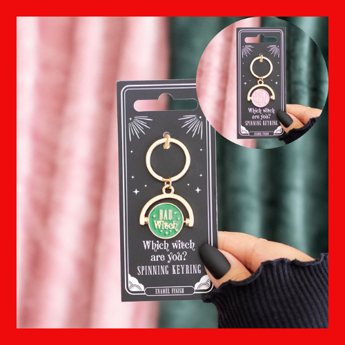 Which Witch Are You? Spinning Keyring