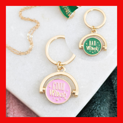 Which Witch Are You? Spinning Keyring