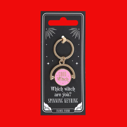 Which Witch Are You? Spinning Keyring