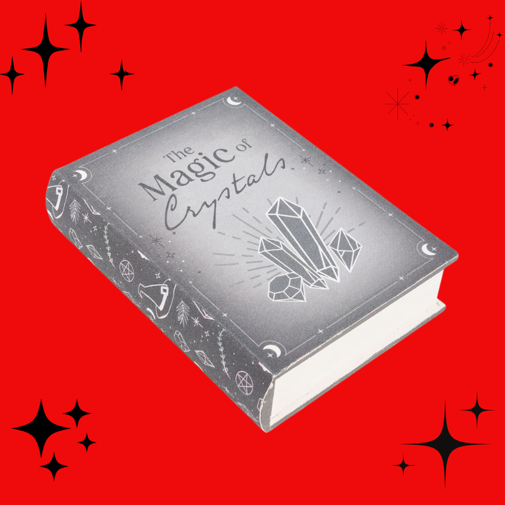 The Magic Of Crystals Book Shaped Storage Box
