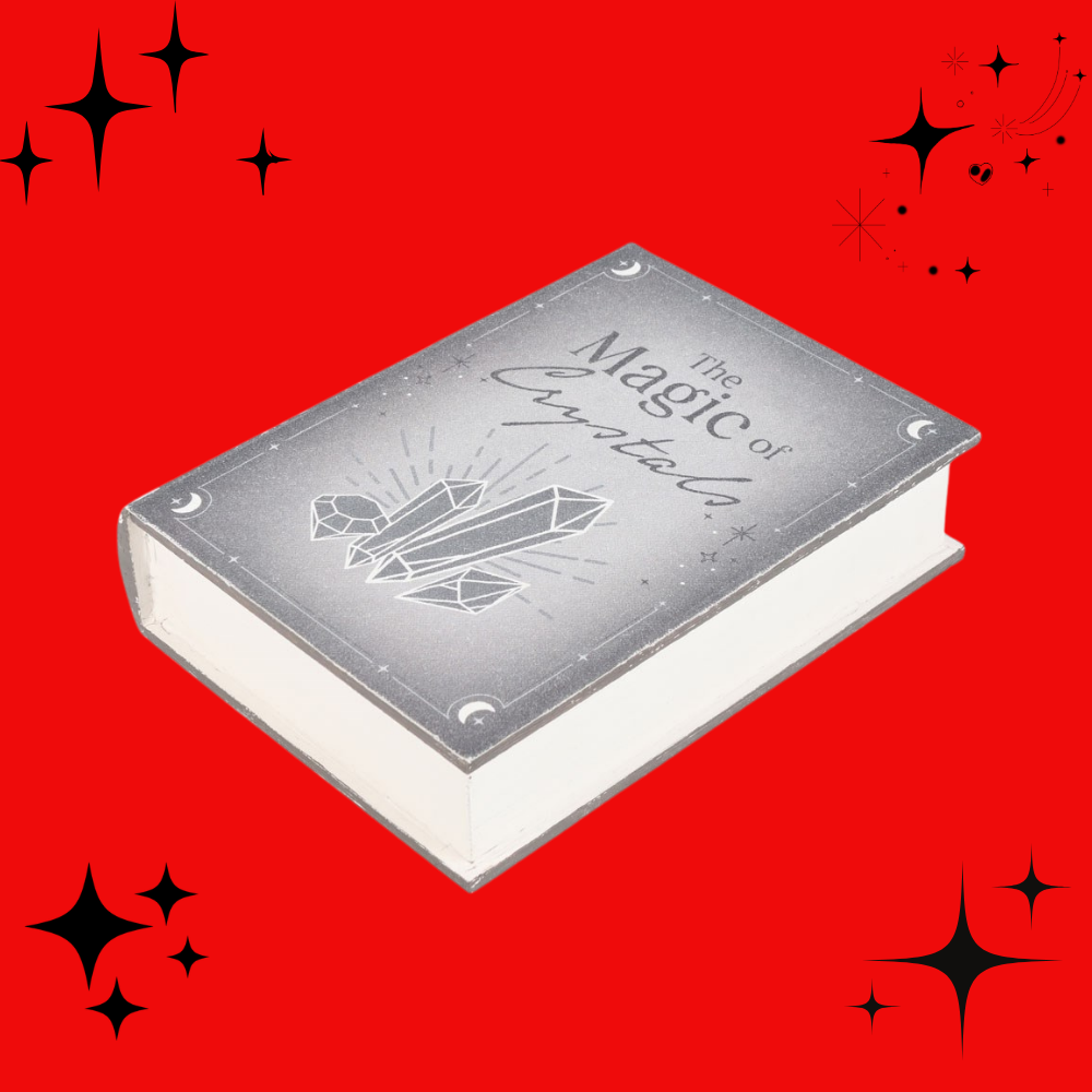 The Magic Of Crystals Book Shaped Storage Box