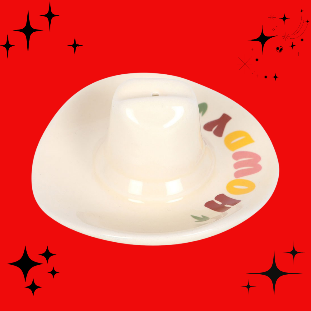 Howdy Cowboy Hat Incense Stick Holder