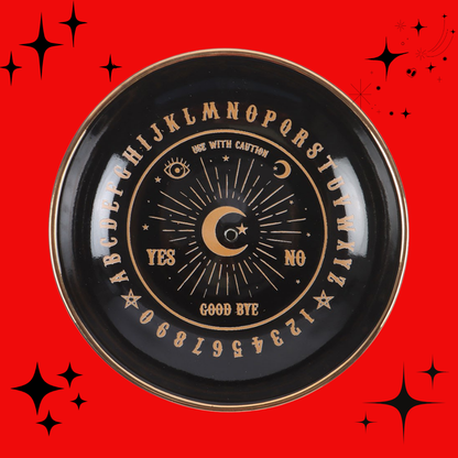 Black Talking Board Incense Holder