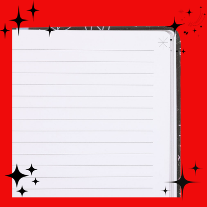 Crystal Witch Print A5 Notebook