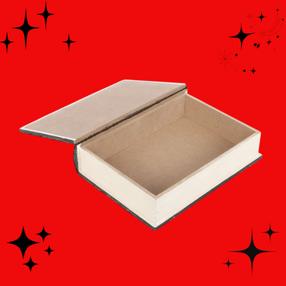 Talking Board Book Shaped Storage Box