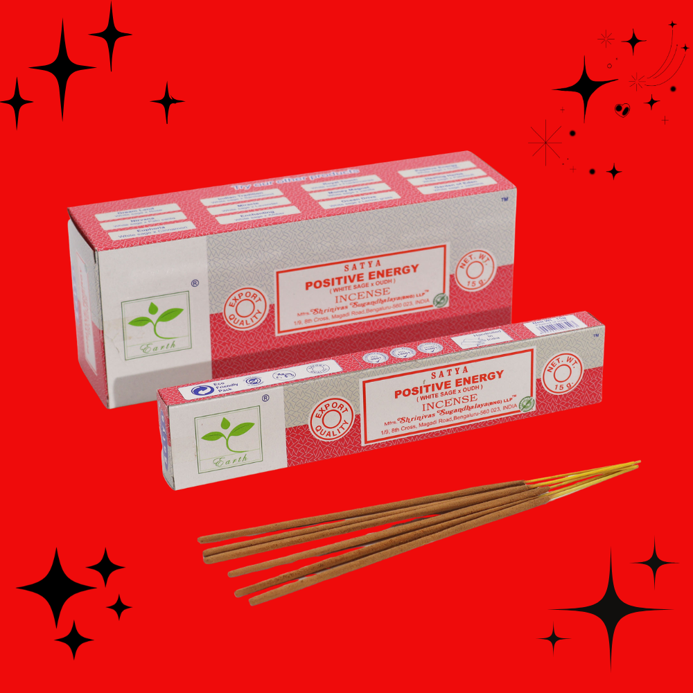 Satya Incense - Positive Energy (White Sage & Oudh)