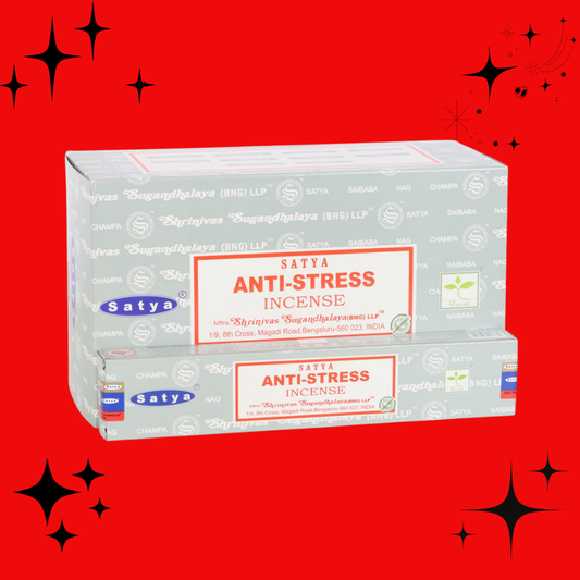 Satya Incense - Anti-Stress (Lavender & Vanilla)