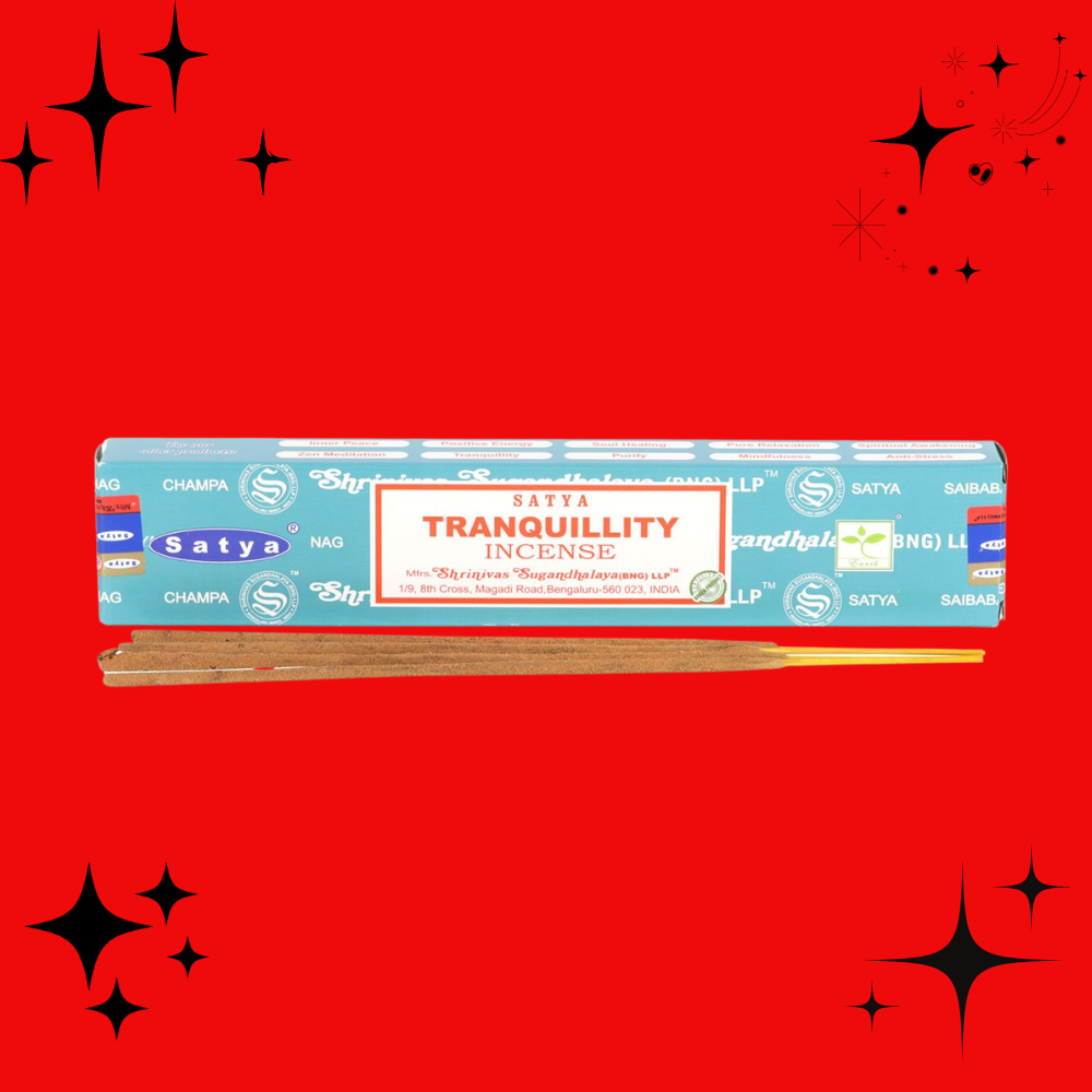 Satya Incense - Tranquility (Dragon's Blood and Patchouli)