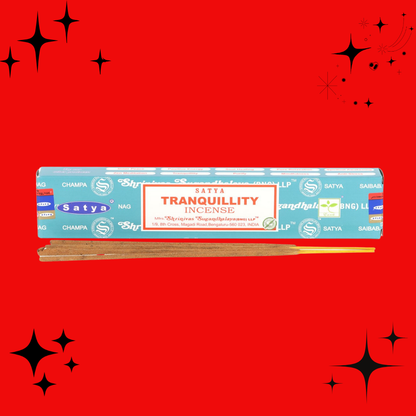 Satya Incense - Tranquility (Dragon's Blood and Patchouli)