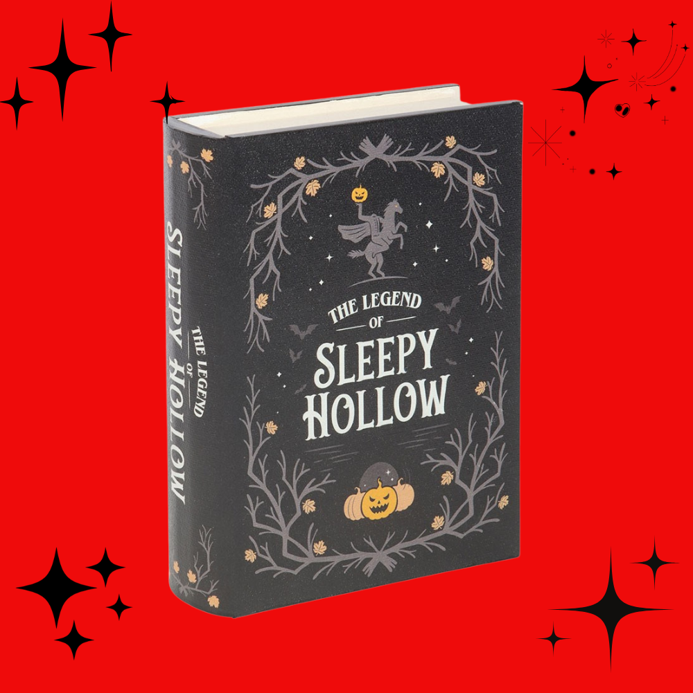 Sleepy Hollow Book Shaped Storage Box