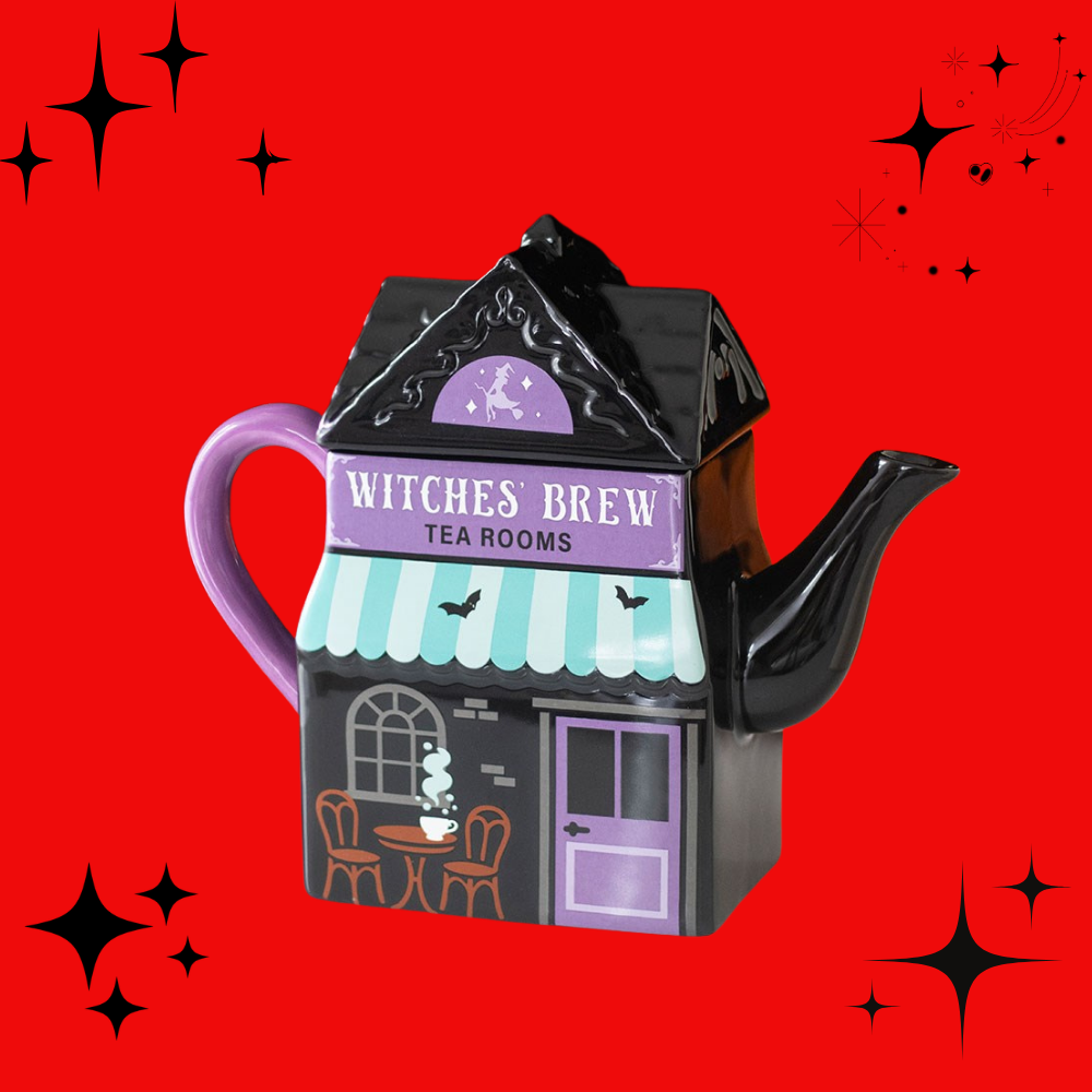 Witches' Brew Tea Room Teapot