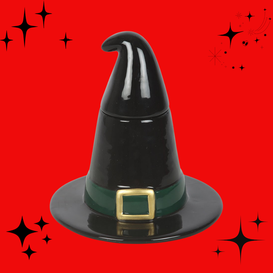 Black Witch Hat Oil Burner