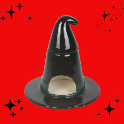 Black Witch Hat Oil Burner