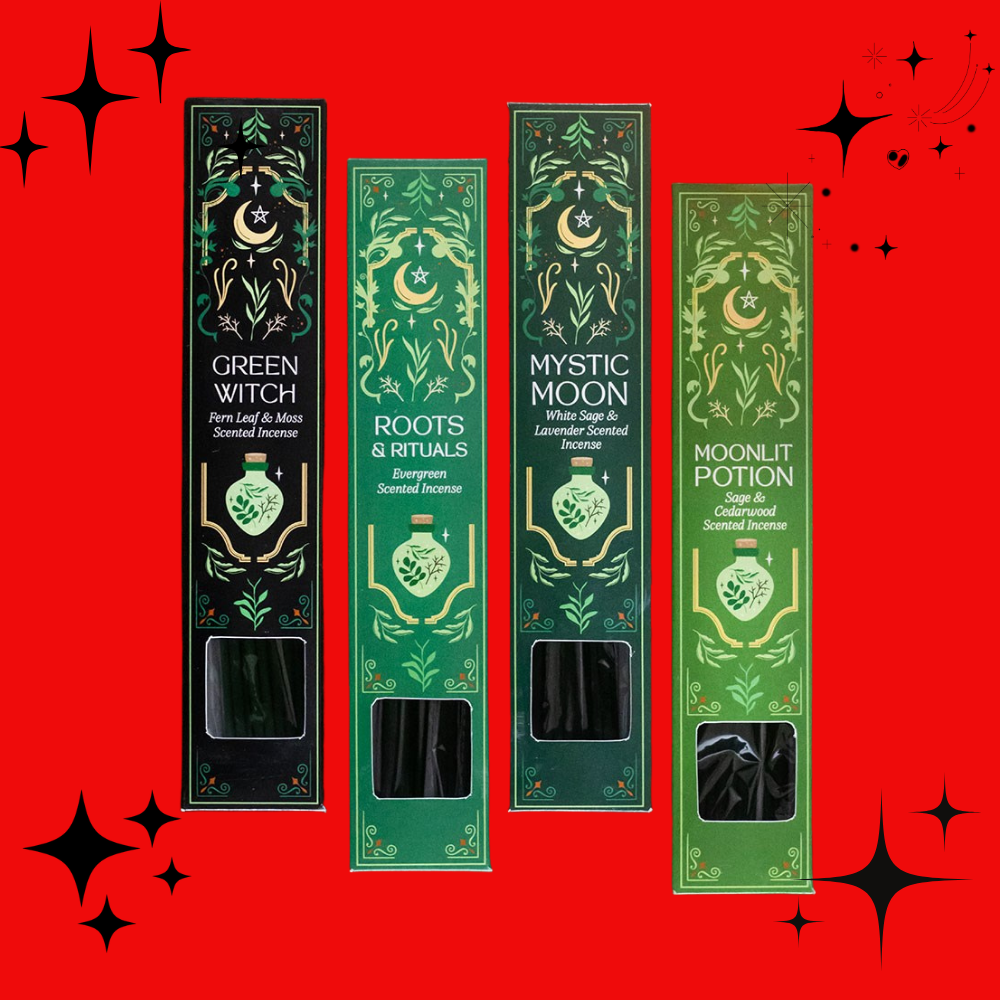 Green Witch Incense Stick Gift Set