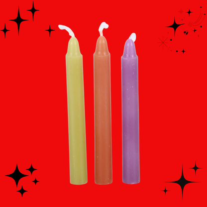 Pack of 12 Mischief and Magic Spell Candles