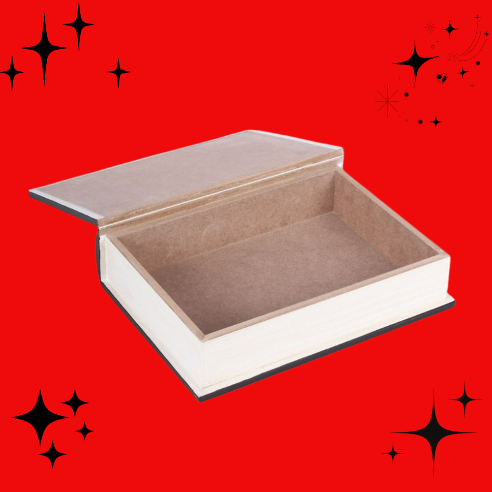 Toadbreath Spell Book Shaped Storage Box