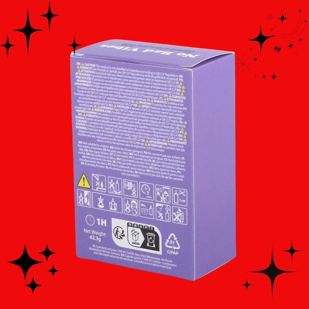 No Bad Vibes Spell Candle Kit